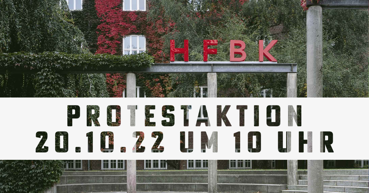 20.10.22 Hamburg: Protestaktion von Hamburger Jüdinnen und Juden